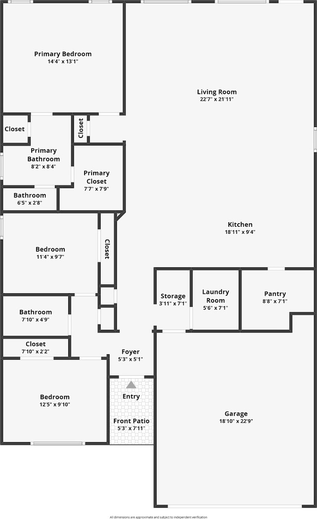 5753 Brookville Dr, Fort Worth, TX 76179 - property floor plan