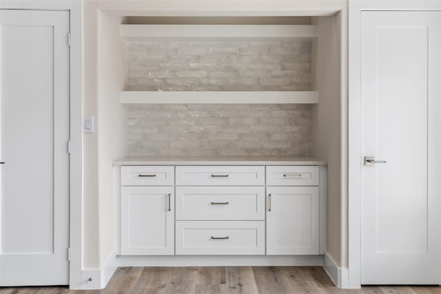 5426 Van Horn Dr, Granbury, TX 76048 - interior space featuring baseboards and light wood-style floors