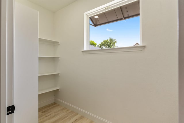 208 Splitrail Dr, Mabank, TX 75143 - interior space featuring baseboards and light wood-style floors