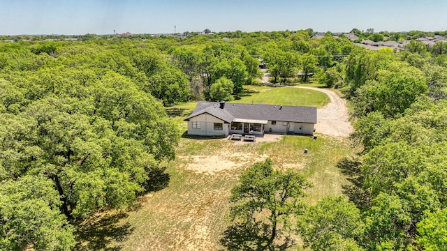 drone / aerial view