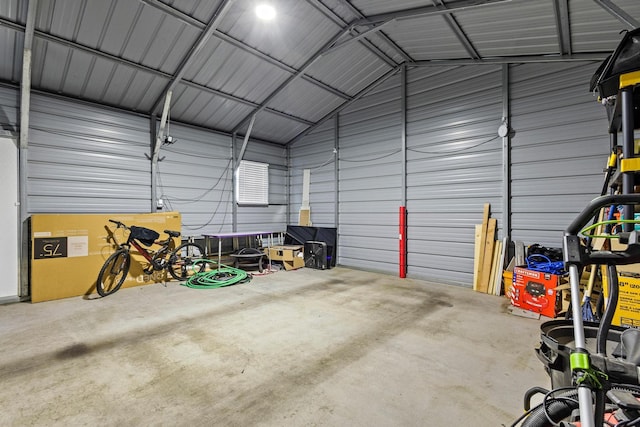 1425 E Cherry, Sherman, TX 75090 - garage with metal wall