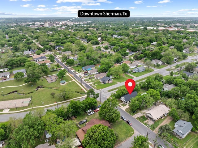 1425 E Cherry, Sherman, TX 75090 - aerial view with a residential view