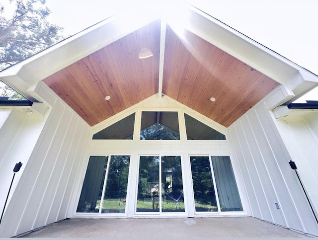 186 Vista Dr, Eustace, TX 75124 - exterior details featuring board and batten siding