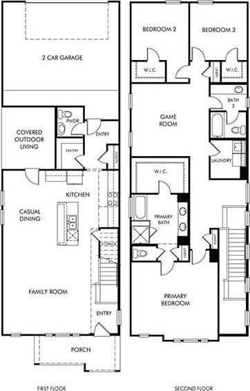 2744 Amistad Ln, Corinth, TX 76210 - plan