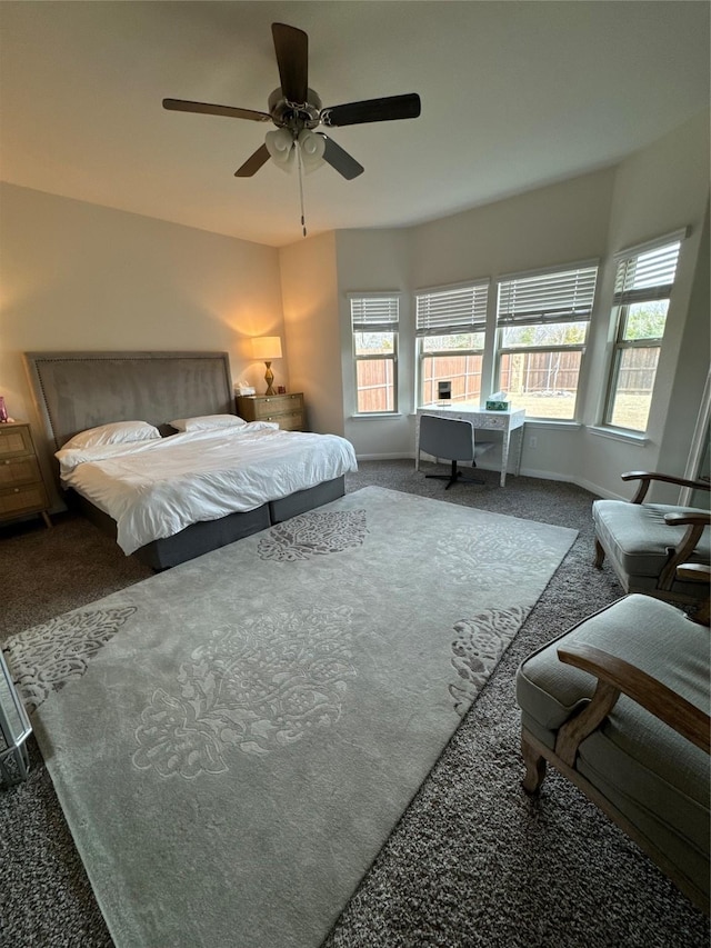 7412 Yearwood Dr, Mckinney, TX 75071 - bedroom featuring carpet floors and ceiling fan