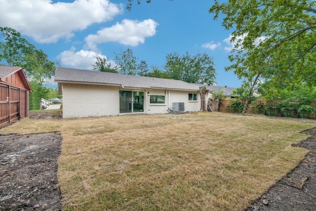 237 Trailridge Dr, Garland, TX 75043 - back of house with central air condition unit