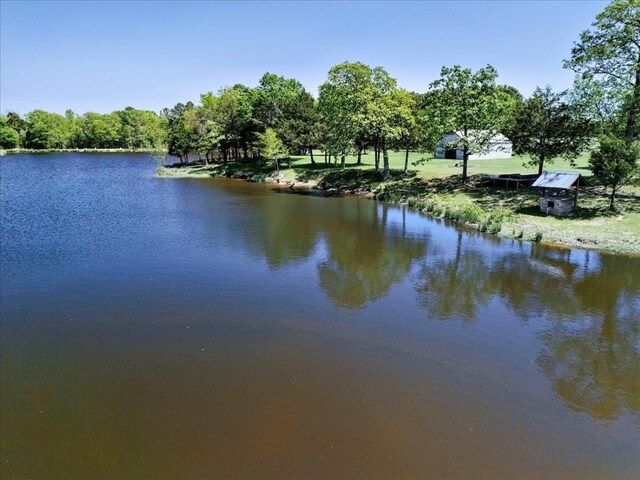 view of water feature