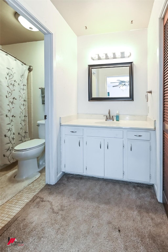 9820 Hillsboro Dr, Shreveport, LA 71118 - bathroom with toilet and vanity