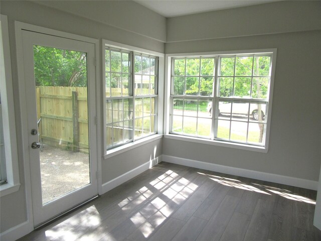 415 Easy St, Marlin, TX 76661 - view of unfurnished sunroom
