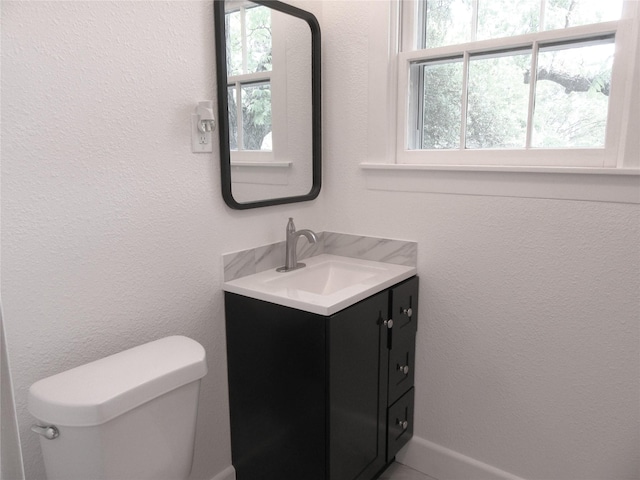 415 Easy St, Marlin, TX 76661 - bathroom with toilet and vanity