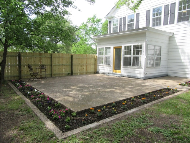 415 Easy St, Marlin, TX 76661 - view of patio with fence