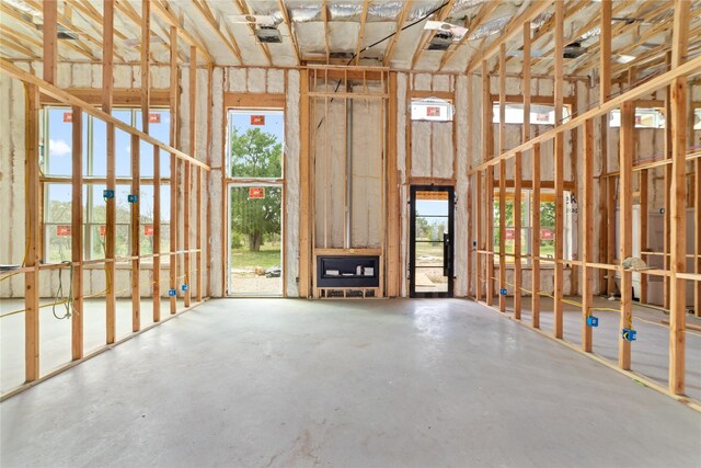 misc room featuring concrete flooring