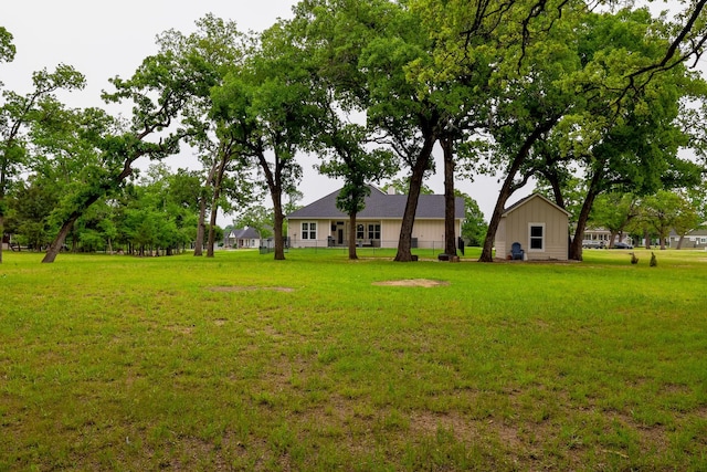 view of yard