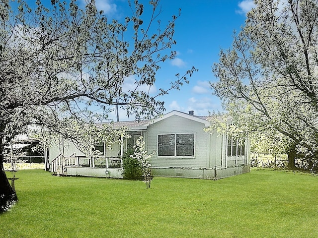 458 Jackson Ave, Strawn, TX 76475 - view of yard featuring fence, an outbuilding, and a pole building