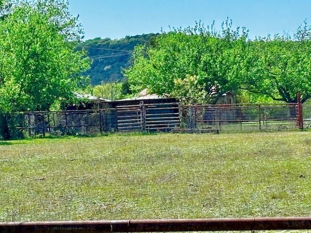 458 Jackson Ave, Strawn, TX 76475 - view of yard with fence