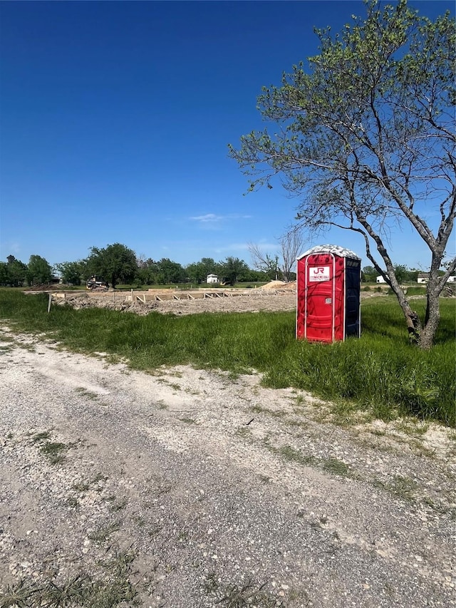 exterior space featuring a rural view