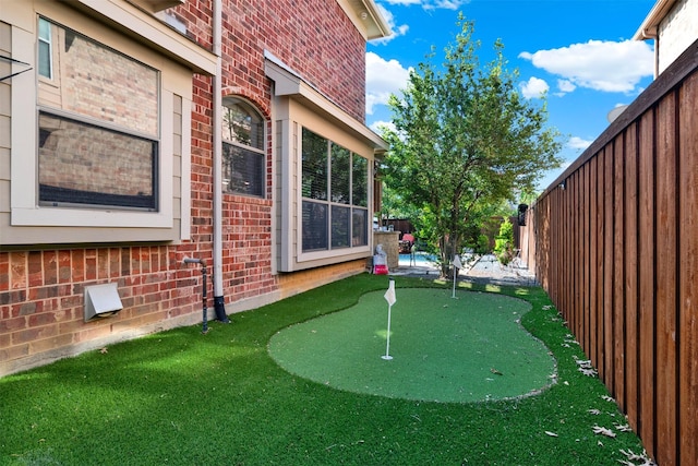 1547 Sandstone Dr, Frisco, TX 75034 - view of yard featuring fence