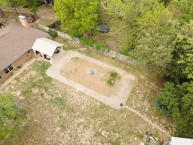 aerial view