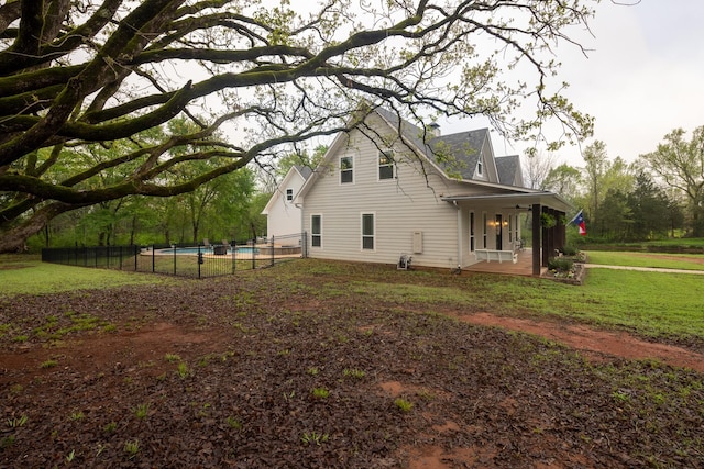 3050 County Road 3707, Bullard, TX 75757 - rear view of property featuring a porch