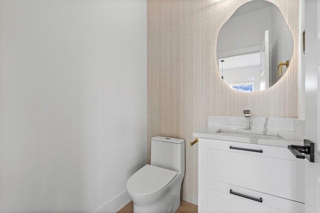1926 Pueblo St, Dallas, TX 75212 - bathroom with vanity and toilet