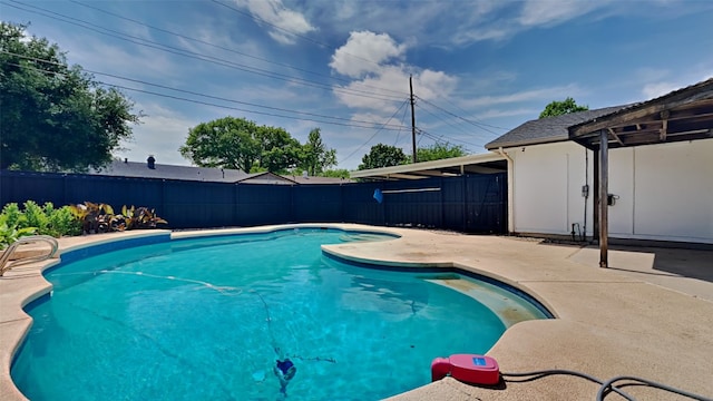 2300 Anders Dr, Mesquite, TX 75150 - view of pool featuring a patio area, a fenced backyard, and a fenced in pool