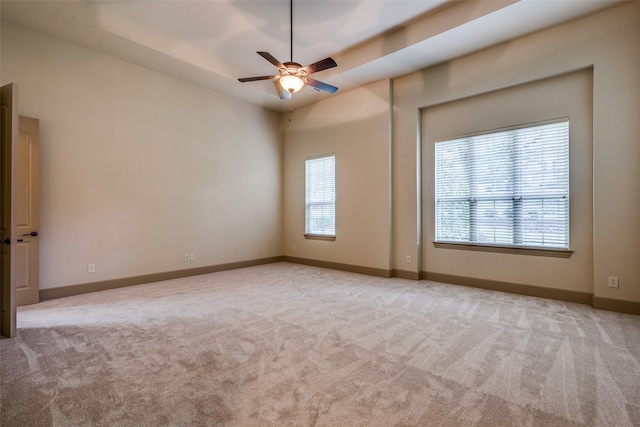 4312 Blue Quail Dr, Mckinney, TX 75072 - unfurnished room featuring carpet flooring, a ceiling fan, and baseboards