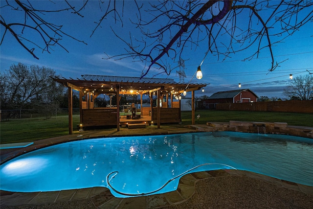 3408 Fm 2280, Cleburne, TX 76031 - view of swimming pool featuring a pergola