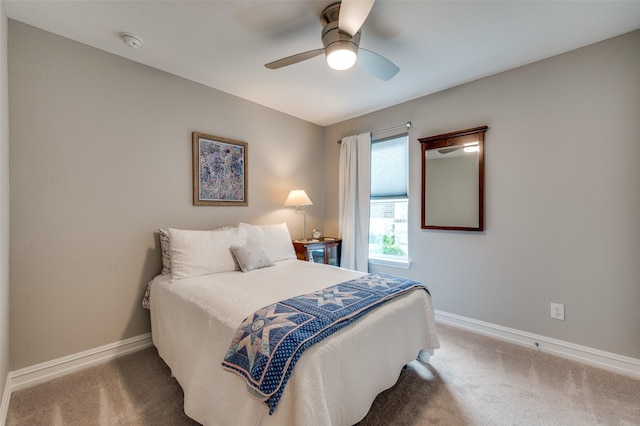 1232 Bright Stars Dr, Little Elm, TX 76227 - carpeted bedroom with ceiling fan and baseboards