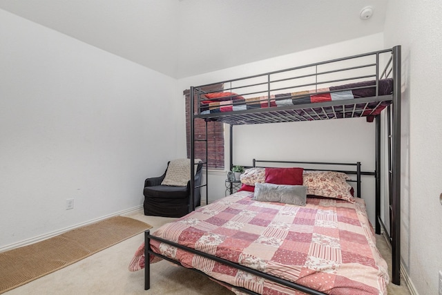 bedroom featuring carpet flooring