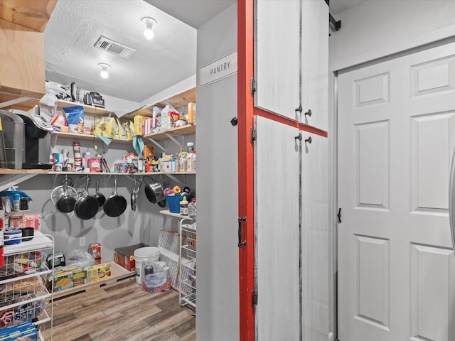 storage area featuring visible vents