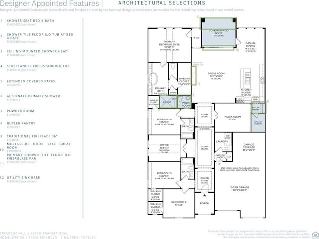 113 Birch Blvd, Murphy, TX 75094 - home floor plan