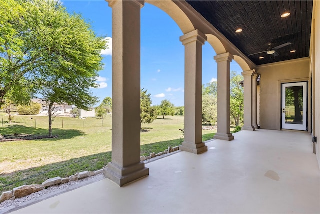 view of patio / terrace