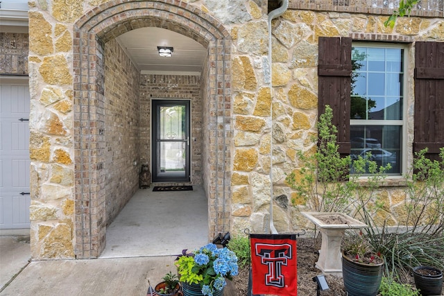 503 Saddle Club Way, Princeton, TX 75407 - view of exterior entry featuring brick siding and stone siding