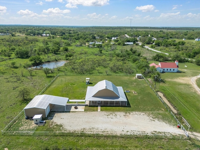 drone / aerial view