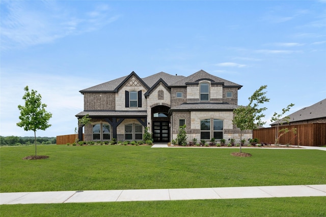 301 E Cheyenne Mountain Cor, Ovilla, TX 75154 - french country style house featuring stone siding