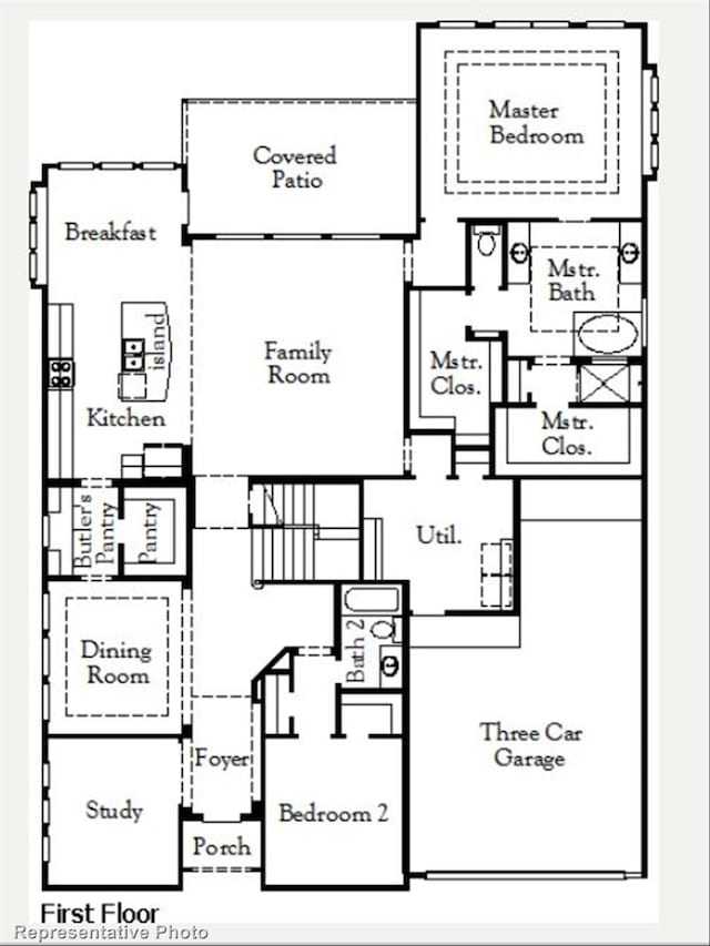 16221 Daucus Dr, Fort Worth, TX 76177 - floor plan