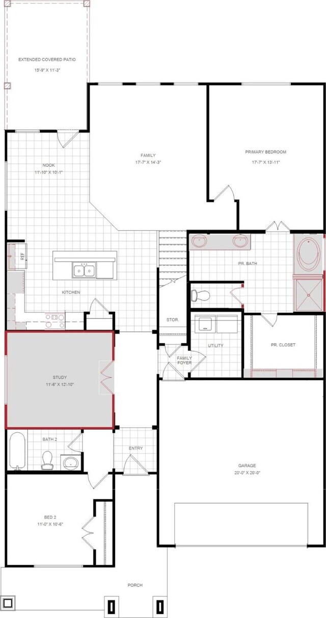 776 Tawny Turn, Lavon, TX 75166 - view of room layout