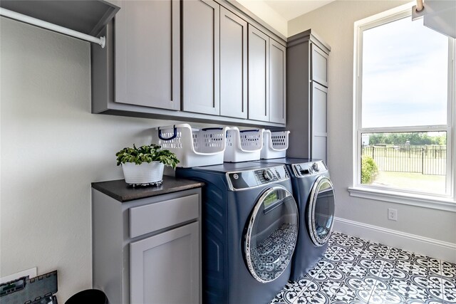 full bathroom featuring plenty of natural light, walk in shower, a bath, and vanity