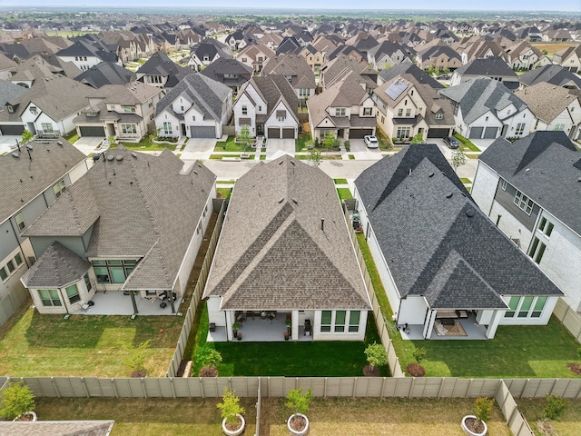 1808 Wren St, Argyle, TX 76226 - aerial perspective of suburban area