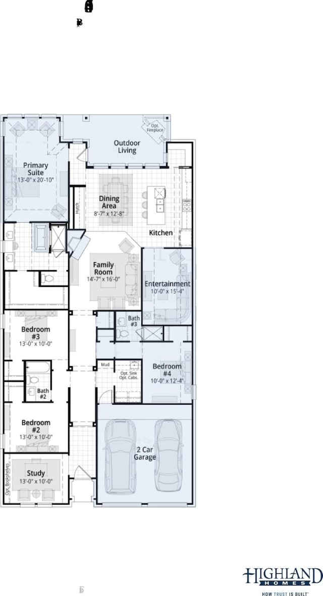 1808 Wren St, Argyle, TX 76226 - property floor plan