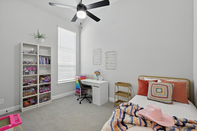 1808 Wren St, Argyle, TX 76226 - bedroom with carpet floors, baseboards, and a ceiling fan