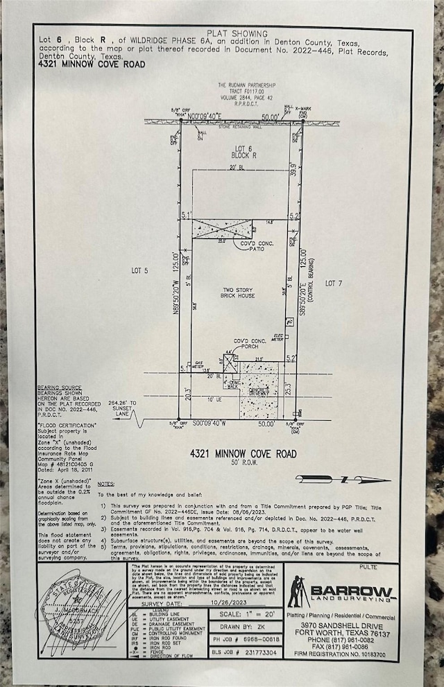 4321 Minnow Cove Rd, Oak Point, TX 75068 - map location