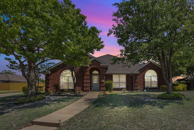 8405 Evening Star Dr, Rowlett, TX 75089 - traditional home featuring brick siding and a shingled roof