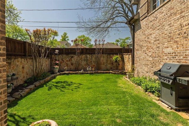 4113 Modlin Ave, Fort Worth, TX 76107 - view of yard featuring a fenced backyard