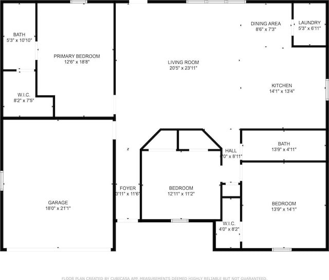 1816 Hidden Valley Rd, Granbury, TX 76049 - floor plan / room layout