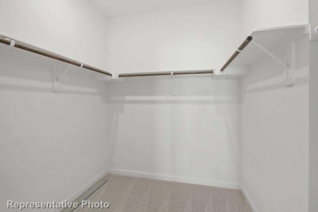 3705 Hickory St, Sherman, TX 75092 - spacious closet featuring light colored carpet
