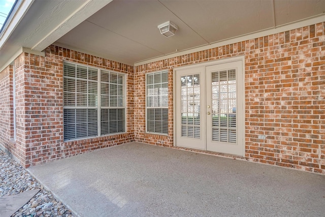 11632 Virginia Way Ct, Fort Worth, TX 76008 - view of patio with french doors