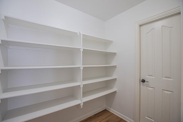 view of pantry