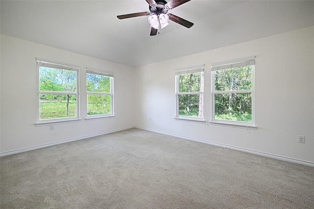 351 Peachtree Ln, Princeton, TX 75407 - carpeted empty room with a ceiling fan and baseboards