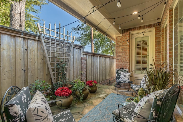 789 Fairmont Dr, Tyler, TX 75701 - view of patio / terrace featuring fence